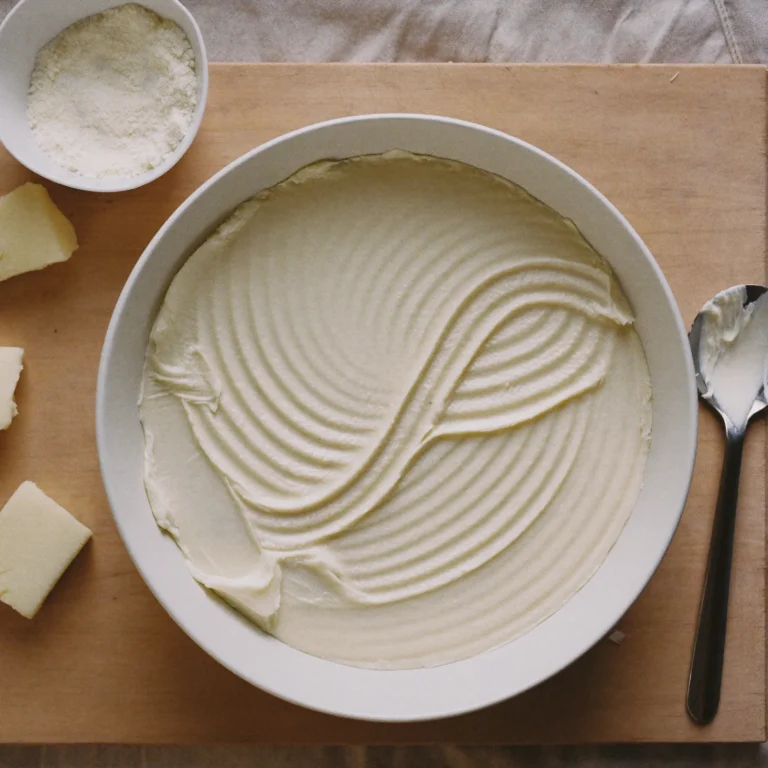 Does Crisco Go Bad- A white ceramic crock of vegetable shortening on a beech-wood board with flour and pastry dough